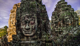 Start your journey with Angkor Thom’s serene glow